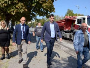 Инспектираха мащабните ремонти в район "Тракия"