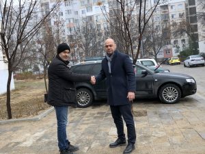 Нови паркоместа пред блок 77 в Тракия