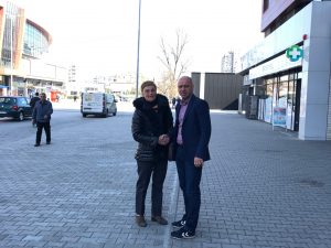Обновиха пешеходна зона на оживено място в „Тракия“
