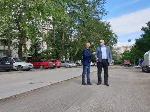 Здравко Димитров и Костадин Димитров инспектираха обект в „Тракия”