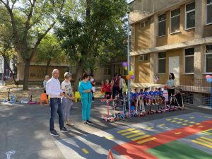 Нова площадка в детска градина Еделвайс